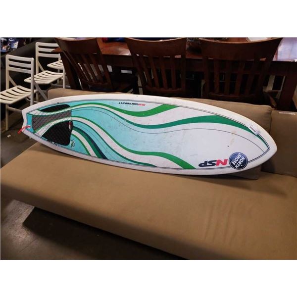 NSP SURFBOARDS, FISH SURF BOARD - NO DINGS OR DENTS