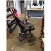 Image 2 : BRASSEX SORRENTO GAMING CHAIR WITH TILT AND RECLINE BALCK AND RED