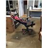 Image 3 : BRASSEX SORRENTO GAMING CHAIR WITH TILT AND RECLINE BALCK AND RED