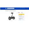 Image 1 : Segway Ninebot S Smart Self Balancing Transporter - Black Tested and Working Retail $800
