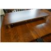 Image 7 : MODERN DINNG TABLE WITH LEAF AND 6 CHAIRS
