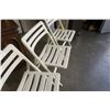 Image 3 : 3 MODERN FOLDING CHAIRS