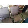 Image 2 : 2 METAL PATIO CHAIRS