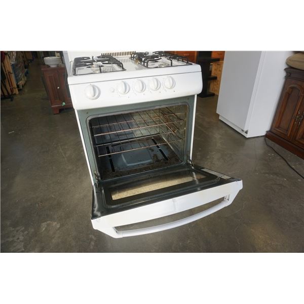 GE NATURAL GAS STOVE WITH BOTTOM OVEN