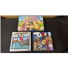 Image 1 : 3 BRAND NEW SEALED BOARD GAMES - MONOPOLY UNICORNS VS LLAMAS, BATTLESHIP, AND CLUE
