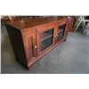 Image 2 : MODERN GLASS DOOR TV STAND