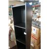 Image 2 : 6 FOOT BLACK BOOKSHELF