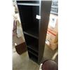 Image 3 : 6 FOOT BLACK BOOKSHELF