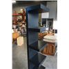 Image 2 : BLACK 6 FOOT 3 INCH TALL SHELF