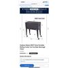Image 1 : Outdoor Rattan 80QT Party Portable Rolling Cooler Cart Ice Beer Beverage Chest