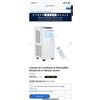 Image 1 : Costway Air Conditioner & Dehumidifier Window Kit w/ Remote Control
