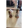 Image 1 : 1950'S LANTERN AND REPLICA BOTTLE