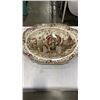Image 8 : NANCY STOKE VASE, JOHNSON BROS PLATTER, CREAMER AND CUP AND BOWL