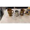 Image 2 : LOT OF VINTAGE BEER STEINS