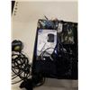Image 2 : BOX OF VIDEOGAME RF ADAPTERS, WIRELESS SPEAKER, INK CARTRIDGES