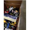 Image 8 : 2 BOXES OF MATCHBOX AND HOT WHEELS DIECAST CARS WITH KIDS BOOKS AND TOYS