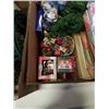 Image 5 : 2 BOXES OF CHRISTMAS DECORATIONS AND REINDEER DECORATION