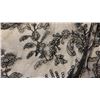 Image 4 : VINTAGE BLACK LACE MANTILLA C.1920 SILK LADIES DRESS SIZE MEDIUM