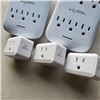 Image 3 : 2 NEW 6 OUTLET/4 USB PLUGS WITH 3 NEW WIFI CONTROLLABLE SMART PLUGS RETAIL $95