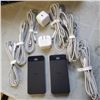 Image 1 : 2 NEW WIRELESS CHARGING POWER BANKS WITH 6 NEW APPLE IPHONE CHARGE CORDS 3-10FT AND 3-6FT AND 2 WALL