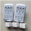 Image 1 : 2 NEW 6 OUTLET/4 USB PLUGS WITH 3 NEW WIFI CONTROLLABLE SMART PLUGS RETAIL $95