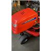 Image 3 : SIMPLICITY REGENT 20HP RIDE ON LAWN MOWER, running well, 150hrs. Foot control automatic reverse and 