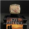 Image 1 : CALGARY STAMPEDERS C.F.L 1998 "HENRY" CHAMPIONSHIP REPLICA RING (ref880)