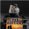 Image 3 : SASKATCHEWAN ROUGHRIDERS C.F.L 2007 "CLOVIS" CHAMPIONSHIP REPLICA RING (ref887)