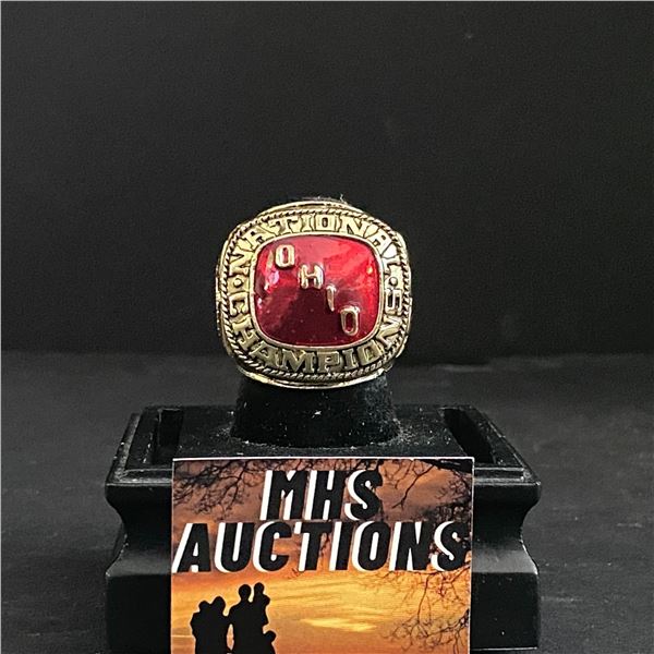 OHIO STATE CHAMPIONS 1968 NATIONAL CHAMPIONSHIP REPLICA RING (ref1031)