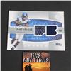 Image 1 : 2007 ULTIMATE COLLECTION DEION BRANCH DUAL JERSEY CARD ONLY 125 MADE #099/125 (ref2111)