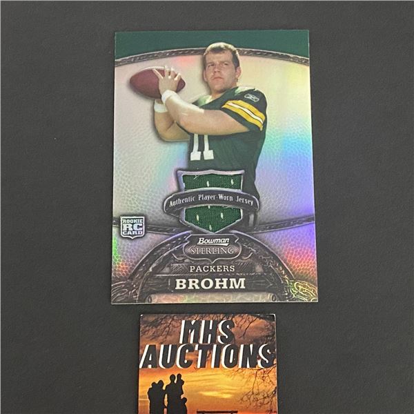 2008 TOPPS BRIAN BROHM JERSEY CARD ONLY 199 MADE #167/199 (ref2238)