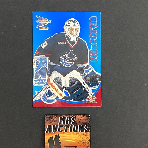 2001 UPPER DECK MCDONALDS FELIX POTVIN BLUE RARE HOCKEY CARD (ref2526)