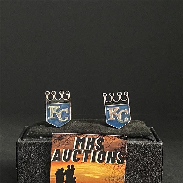 KANSAS CITY ROYALS M.L.B CUFFLINKS (ref1236)
