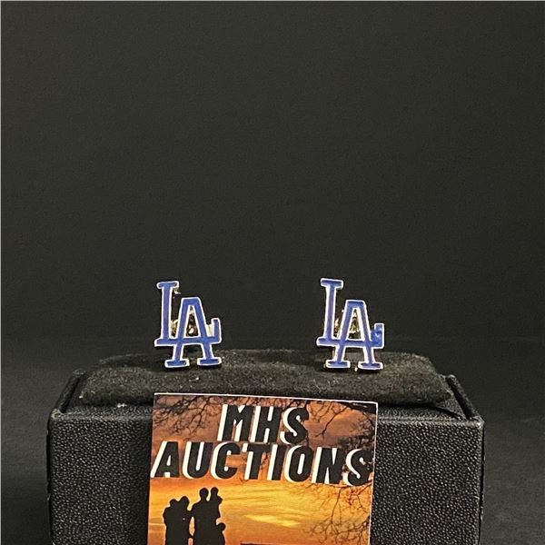 LOS ANGELES DODGERS M.L.B CUFFLINKS (ref1239)