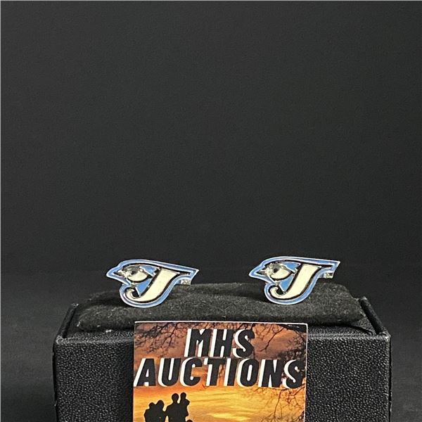 TORONTO BLUE JAYS M.L.B CUFFLINKS (ref1252)