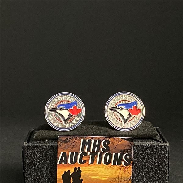 TORONTO BLUE JAYS M.L.B CUFFLINKS (ref1269)