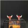 Image 1 : CHICAGO BULLS N.B.A CUFFLINKS (ref1271)