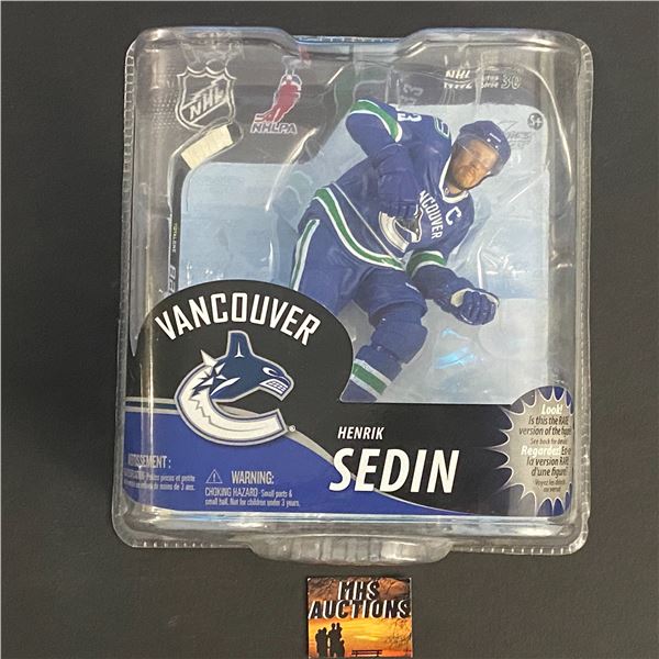 HENRIK SEDIN MCFARLANE VANCOUVER CANUCKS VARIANT #24 OF 500 SERIES 30