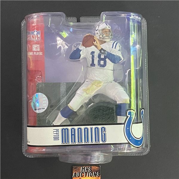 PEYTON MANNING MCFARLANE INDIANAPOLIS COLTS SERIES 15 WHITE JERSEY