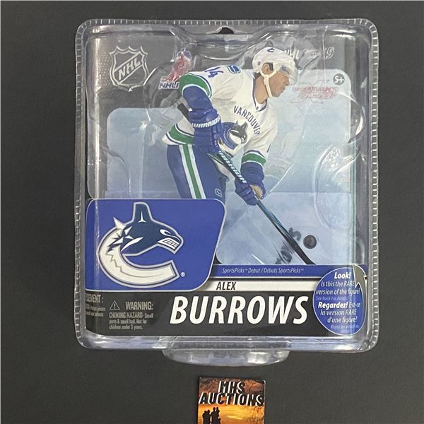 ALEX BURROWS MCFARLANE VANCOUVER CANUCKS VARIANT #191 OF 1000 SERIES 29