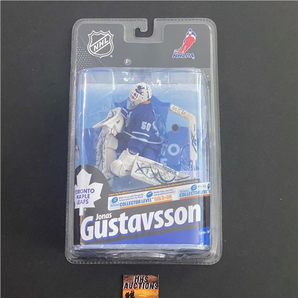 JONAS GUSTAVSSON MCFARLANE TORONTO MAPLE LEAFS SERIES 24