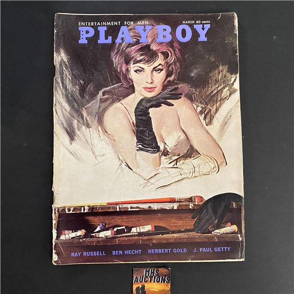 MARCH 1962 ISSUE PLAYBOY MAGAZINE