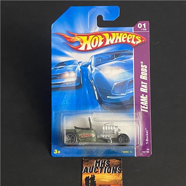 HOT WHEELS TEAM: RAT RODS T-BUCKET 1/64TH SCALE (ref1029)