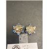 Image 3 : Vintage Alice Caviness Floral Earrings