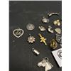 Image 2 : Lot of 22 Various Vintage and Newer Charms