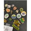 Image 3 : Large Lot of Older Enamel Pins/Badges