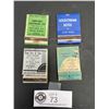 Image 1 : Lot of 4 Early Matchbooks Some Victoria BC