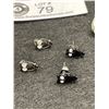 Image 3 : 3 Pairs of Owl Earrings