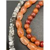 Image 2 : 4 Strands of Natural Stone (Agate) Beads