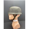 Image 1 : WW2 WWII German Paratrooper Helmut Original with Replacement Liner and Chin Strap 7.25" 70 cm Approx